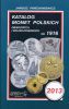 Katalog monet polskich obiegowych i kolekcjonerskich od 1916  2013
